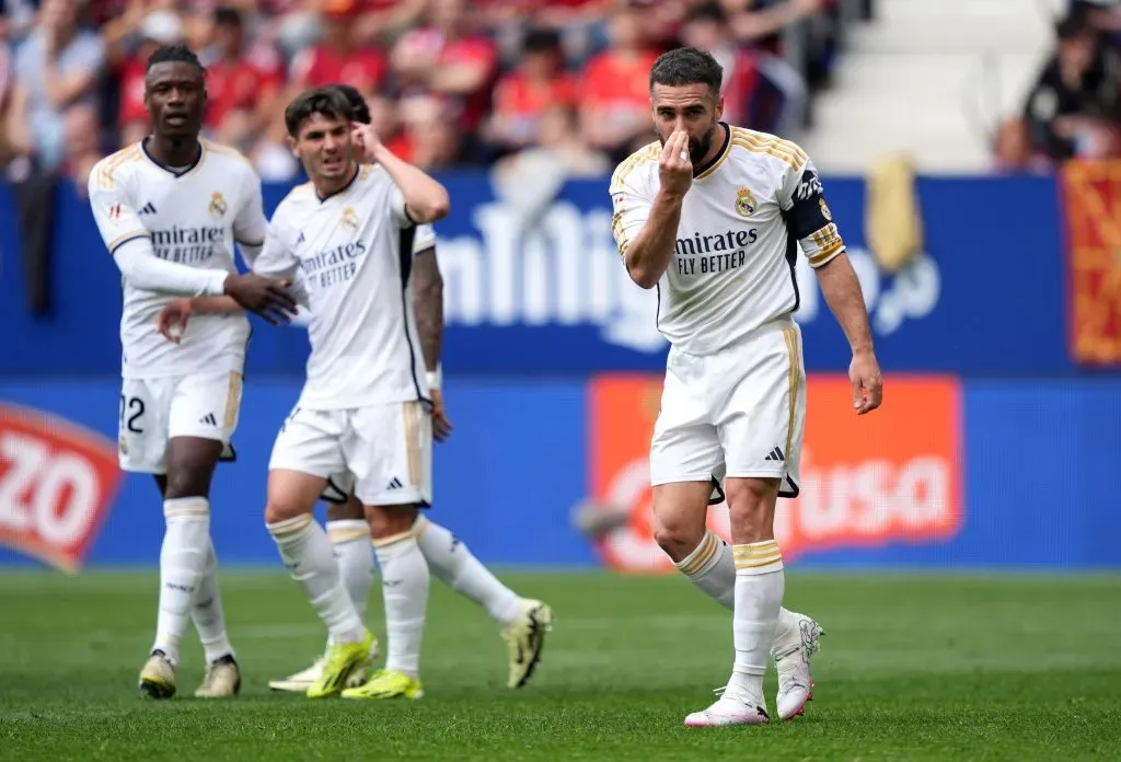 Daniel Carvajal of Real Madrid. (Photo by Juan Manuel Serrano Arce/Getty Images)