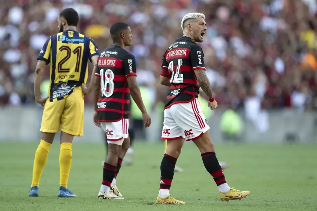 Gringos temem o Flamengo. Foto: Jorge Rodrigues/AGIF