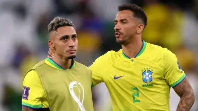 Titular do Brasil admite ser Flamengo. (Photo by Laurence Griffiths/Getty Images)