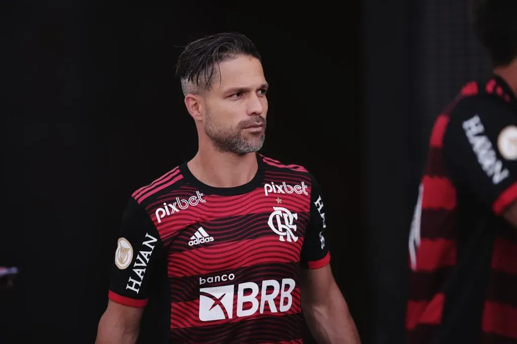 Diego em tempos de Flamengo. Foto: Ettore Chiereguini/AGIF