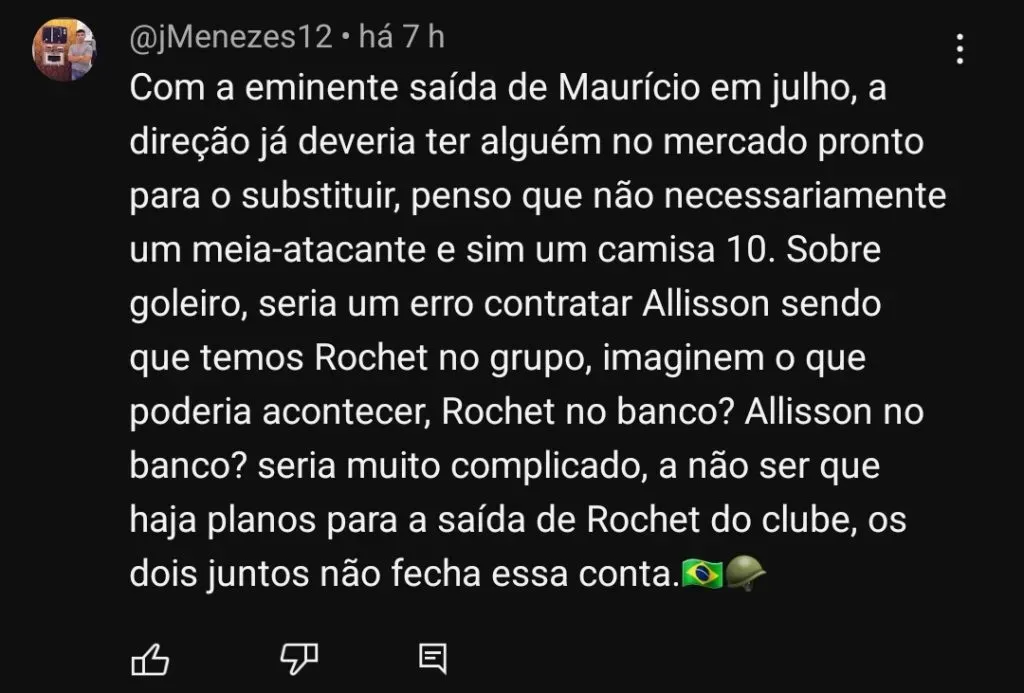 Repercussão via Twitter