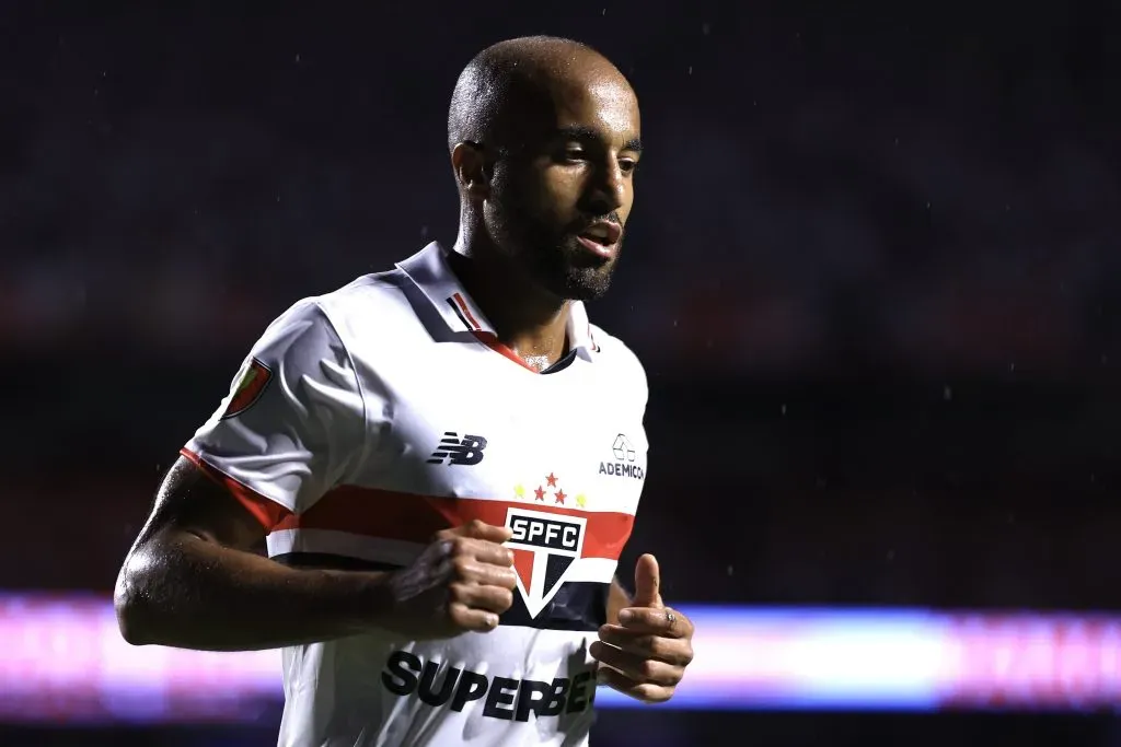 Lucas Moura poderá ter mais um atacante para ‘abastecer’. Foto: Marcello Zambrana/AGIF