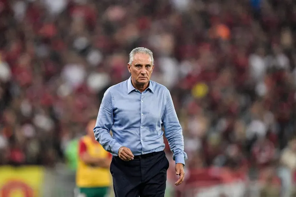 Tite, atual técnico do Flamengo. Foto: Thiago Ribeiro/AGIF