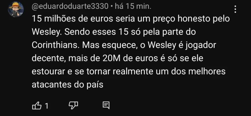 Repercussão via YouTube