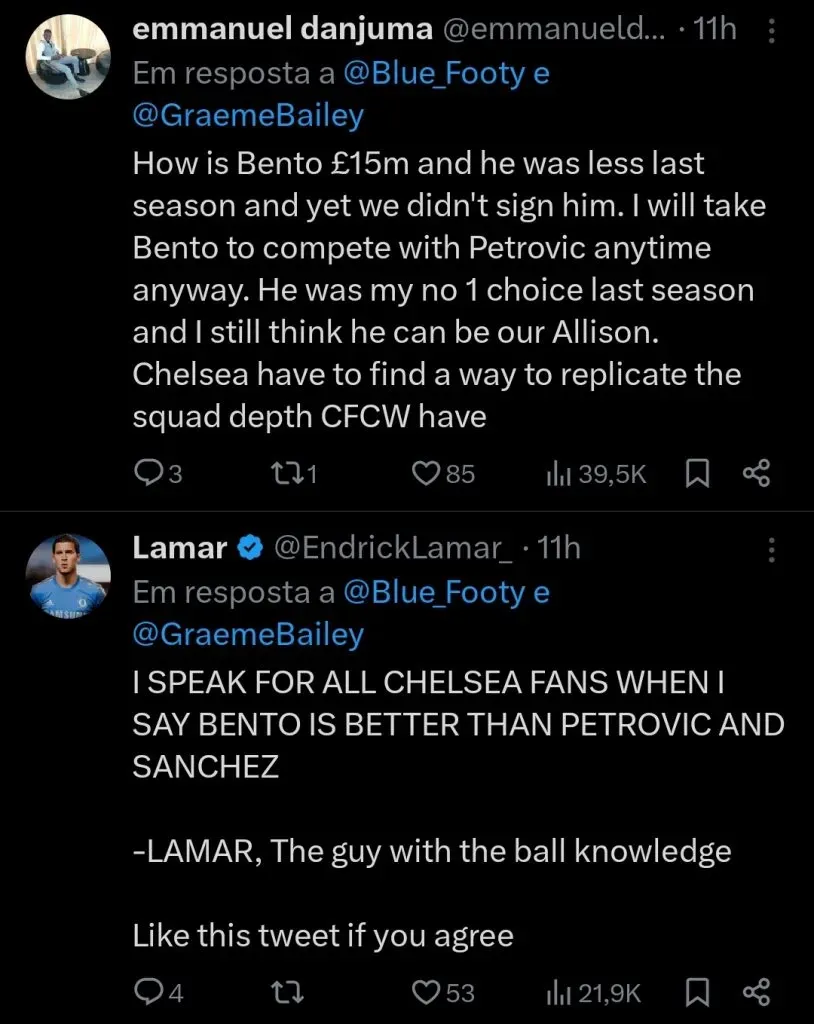 Repercussão via Twitter