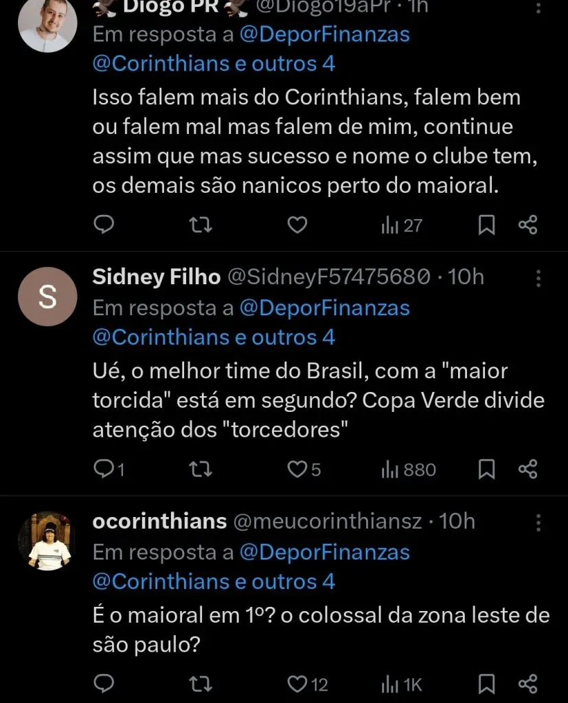 Repercussão via Twitter