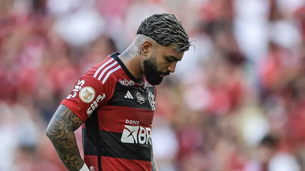 Gabigol, do Flamengo, é punido por tentativa de fraude em exame antidoping.  Foto: Thiago Ribeiro/AGIF