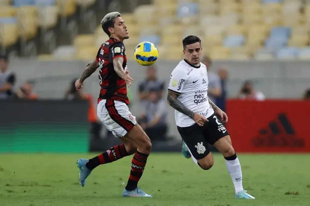 Corinthians quer receber mais que o Flamengo na Libra. Foto: Buda Mendes/Getty Images