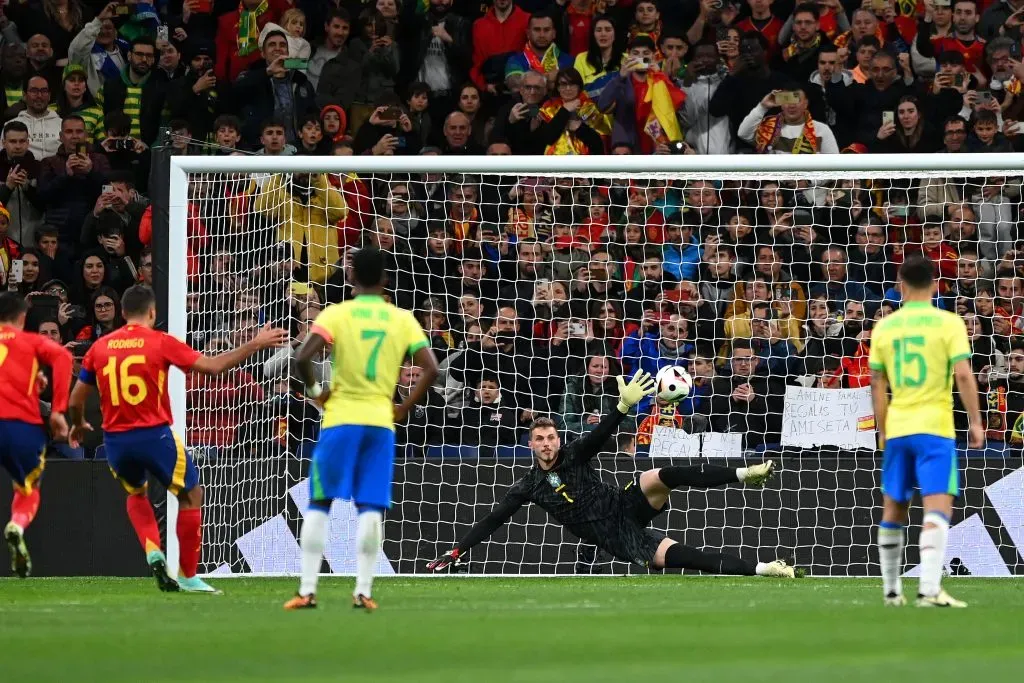 Bento no duelo diante da Espanha (Photo by Denis Doyle/Getty Images)