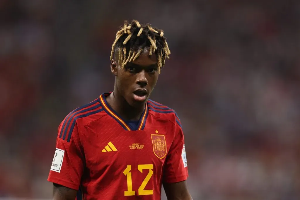 Nico pela Espanha. (Photo by Richard Heathcote/Getty Images)