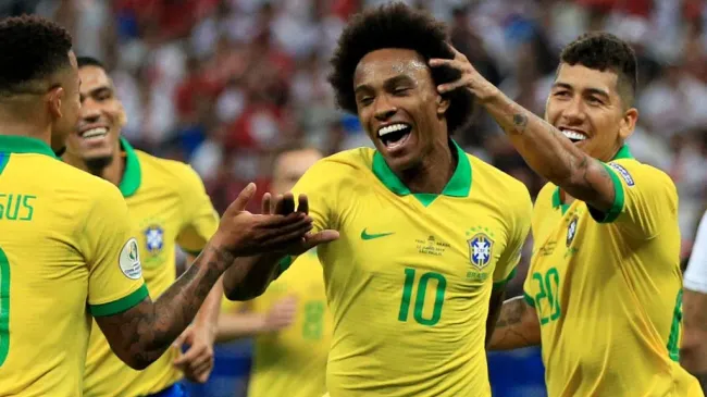 Willian nos tempos de Seleção Brasileira. (Photo by Buda Mendes/Getty Images)