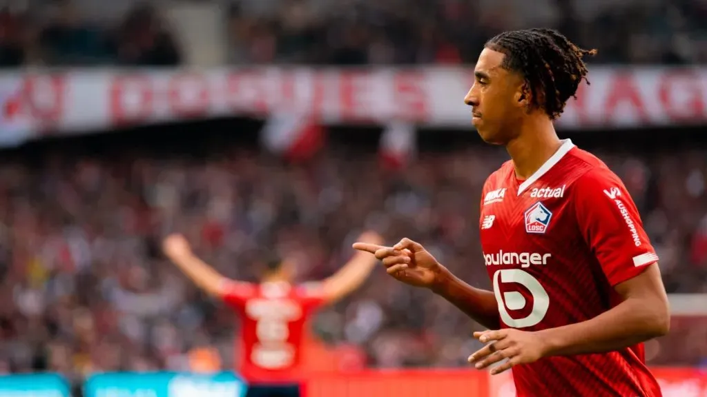 Yoro vem chamando a atenção na Ligue 1 (Foto: Reprodução/Twitter Oficial do Lille)