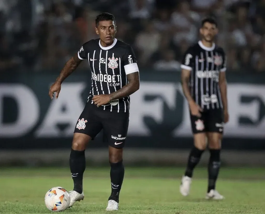 Paulinho em ação pelo Corinthians em amistoso contra o Londrina | FOTO: Rodrigo Coca/Agência Corinthians