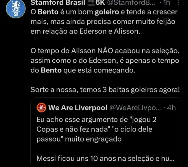 Repercussão via Twitter