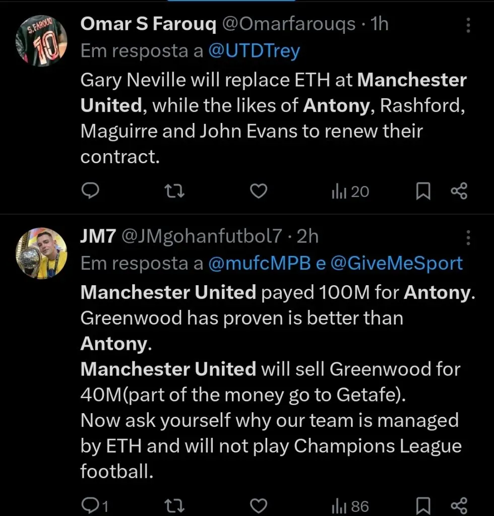 Repercussão via Twitter