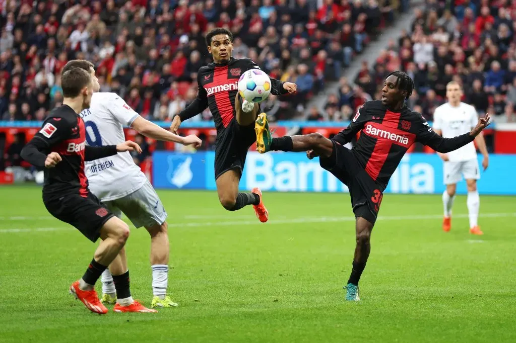 Bayer Leverkusen. (Photo by Lars Baron/Getty Images)