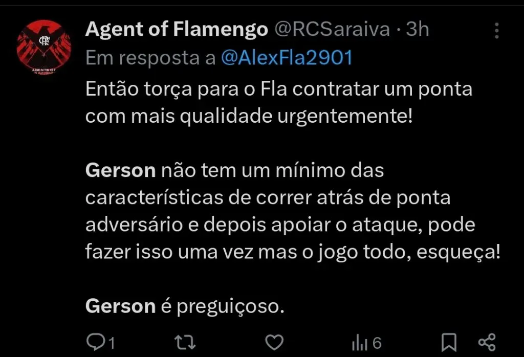 Repercussão via Twitter