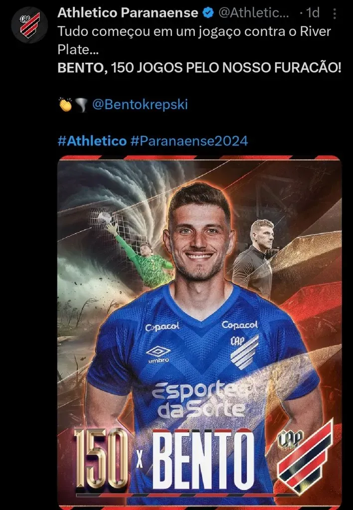 Repercussão via Twitter