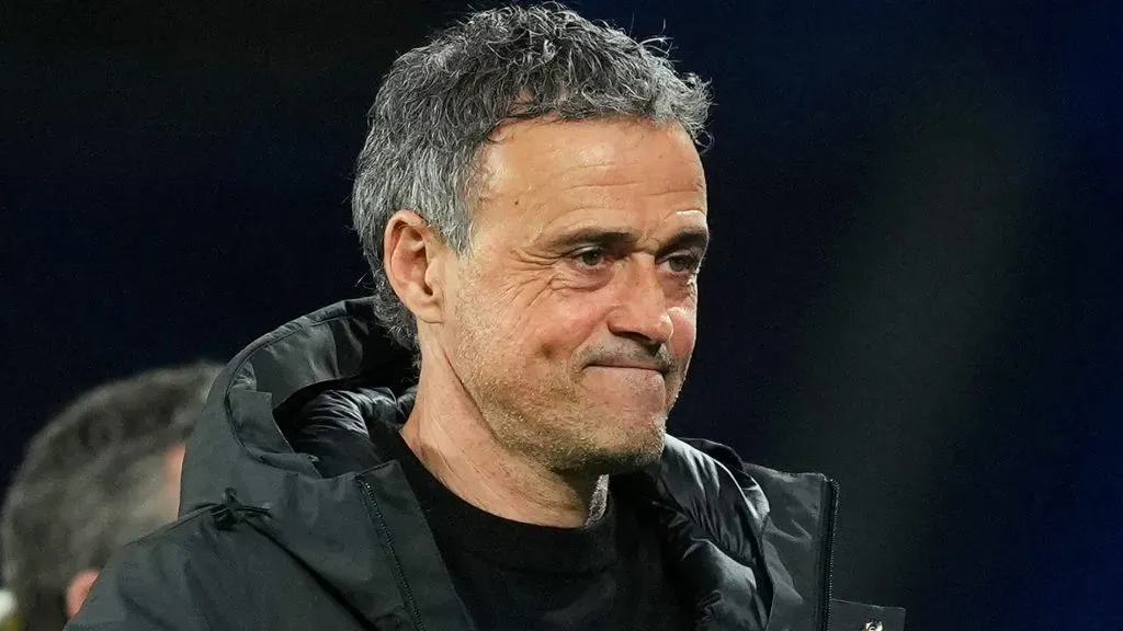 Luis Enrique rebateu pergunta sobre Mbappé (Foto: Alex Caparros/Getty Images)