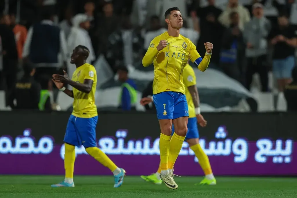 Cristiano Ronaldo of Al Nassr(Photo by Yasser Bakhsh/Getty Images)