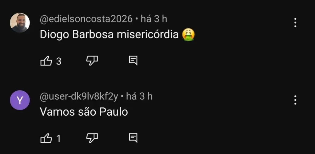 Repercussão via YouTube