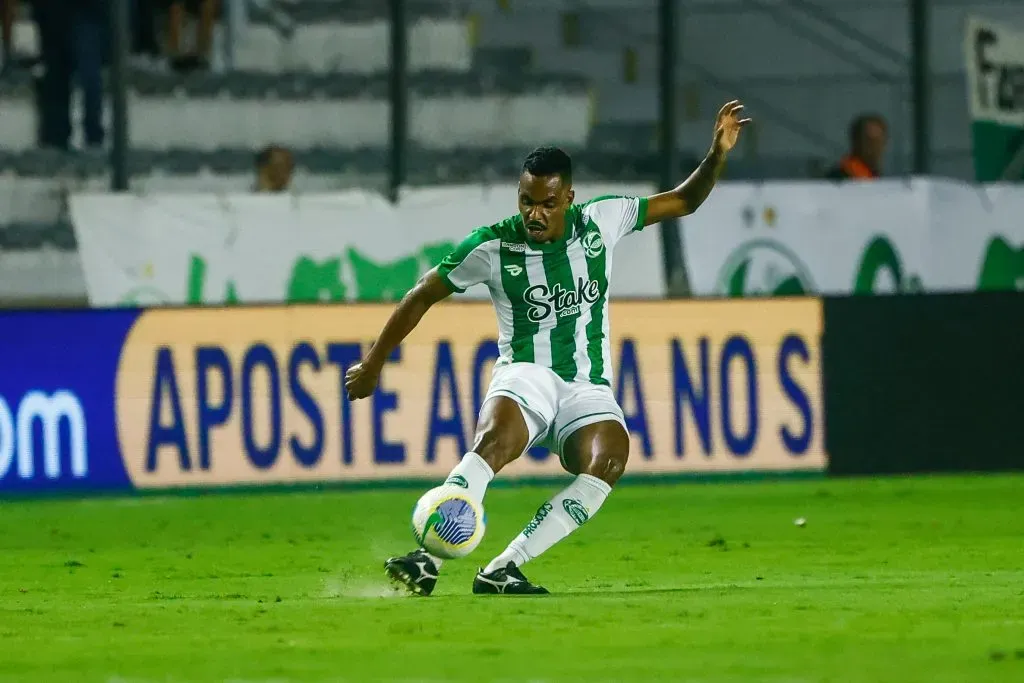 Caíque em campo pelo Juventude. Foto: Luiz Erbes/AGIF