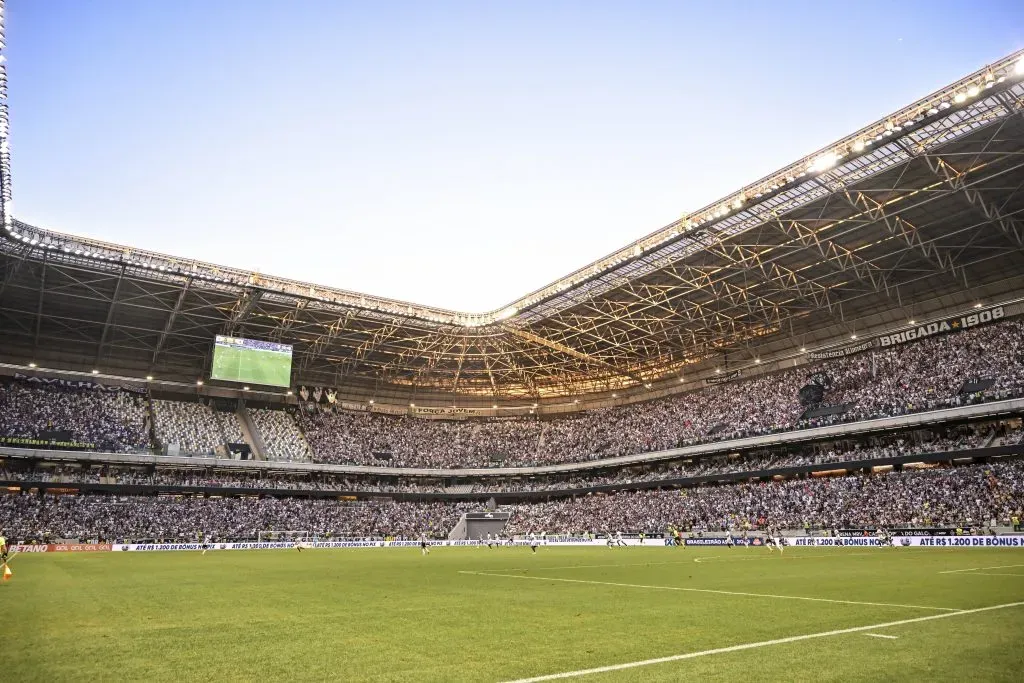 Arena MRV já foi eleita como melhor estádio do Brasil. Foto: João Guilherme/Getty Images
