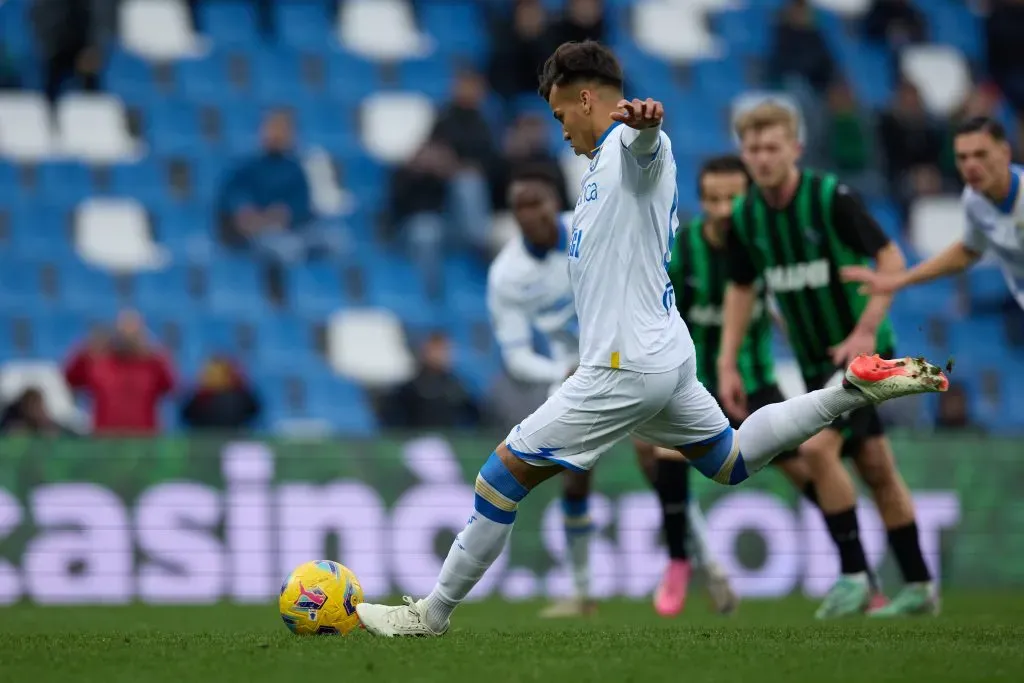 Kaio Jorge perdeu espaço no Frosinone. (Photo by Francesco Scaccianoce/Getty Images)