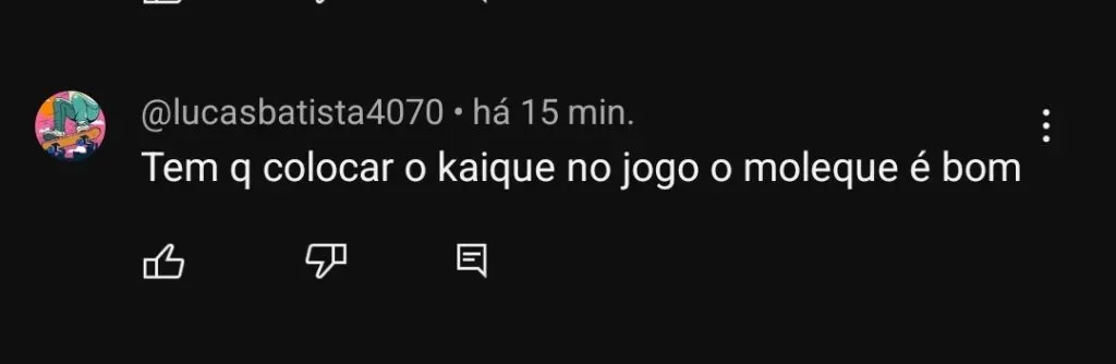 Repercussão via YouTube