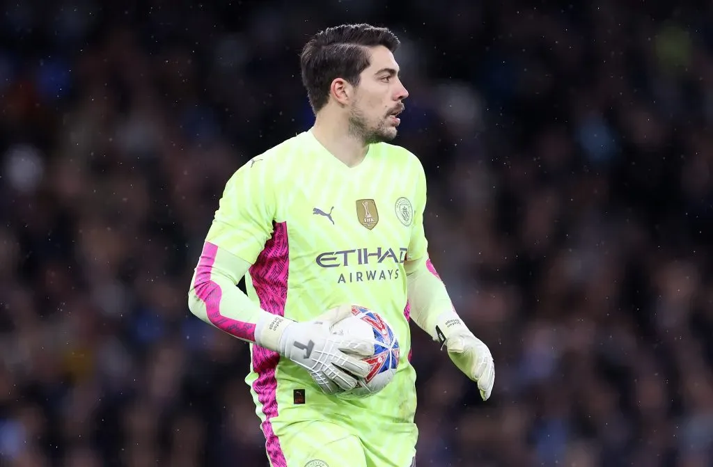 Stefan Ortega of Manchester City  (Photo by Alex Livesey/Getty Images)