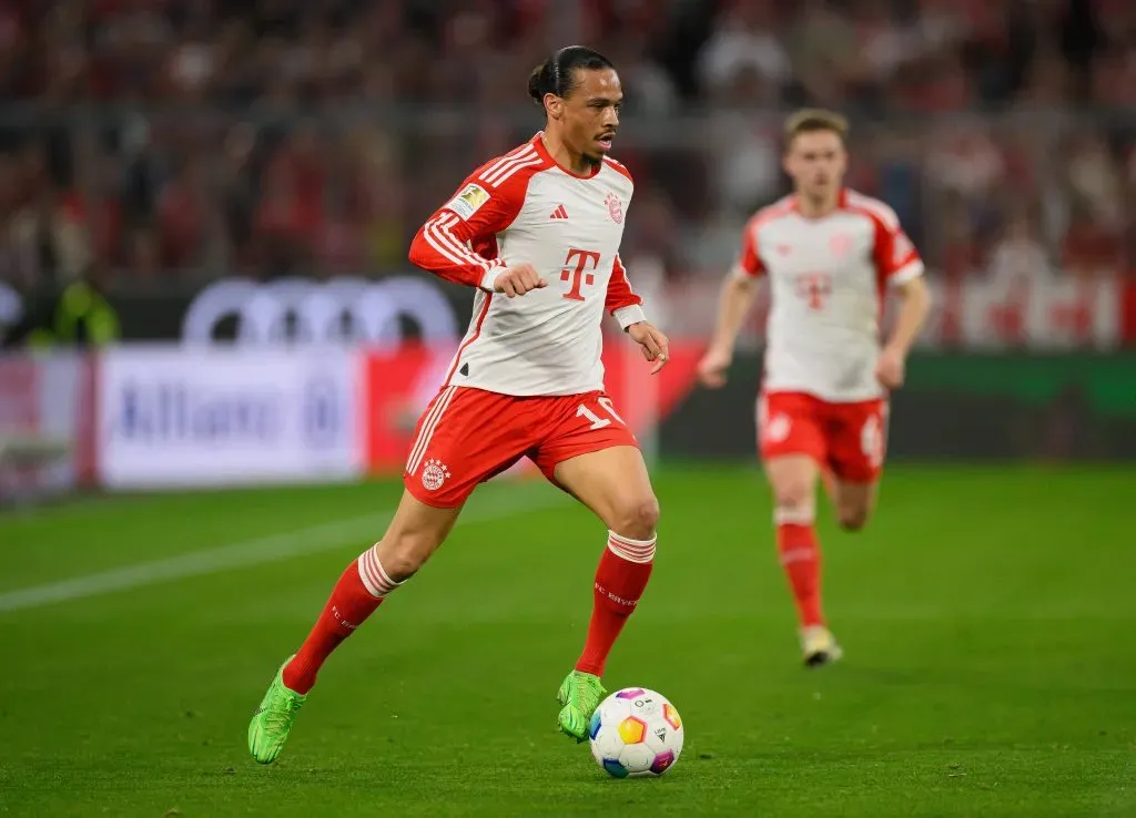 Leroy Sane of Bayern Munich  (Photo by Matthias Hangst/Getty Images)