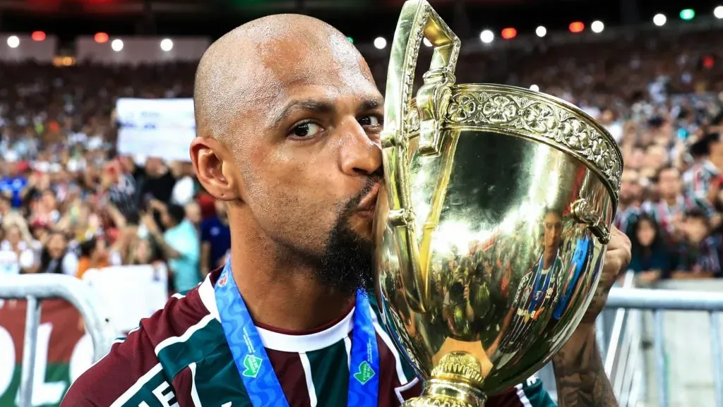 Felipe Melo, do Fluminense, é torcedor declarado de outro gigante brasileiro