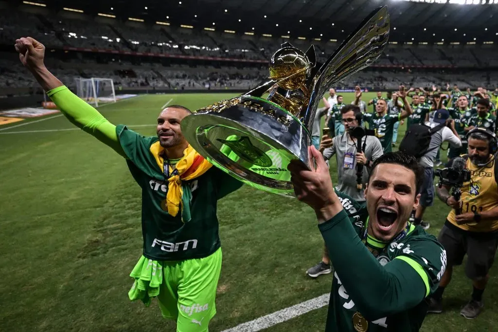 Palmeiras é o atual campeão brasileiro. (Photo by Pedro Vilela/Getty Images)
