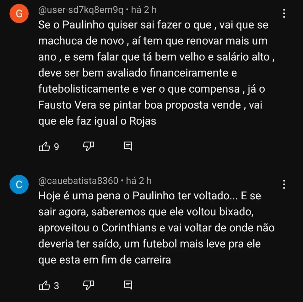 Repercussão via YouTube