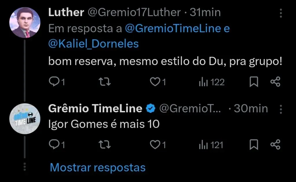 Repercussão via Twitter