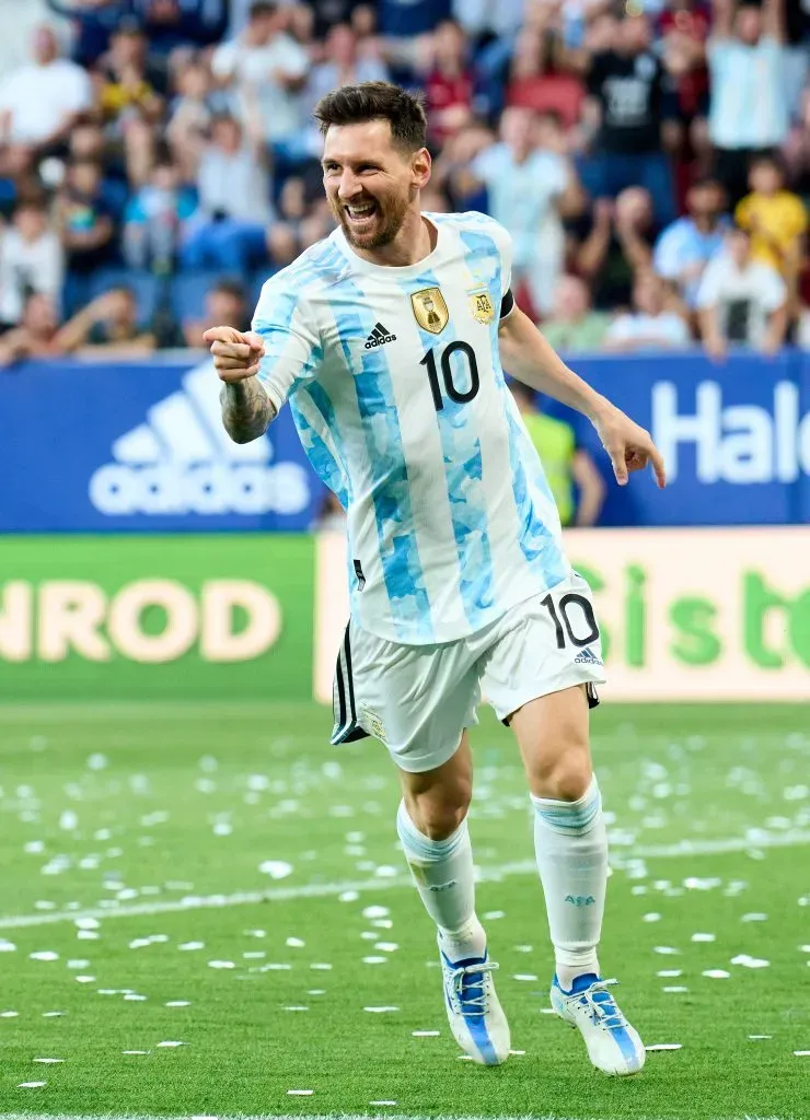 Messi tem Jude Bellingham como fã. Foto: Juan Manuel Serrano Arce/Getty Images