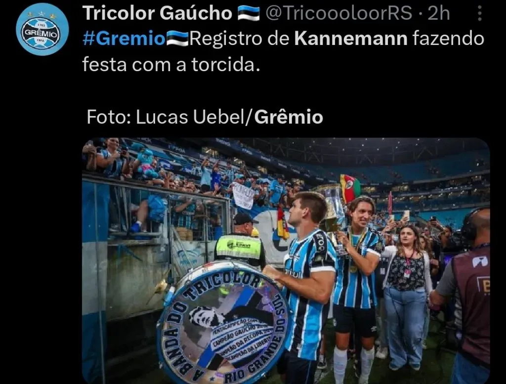 Repercussão via Twitter