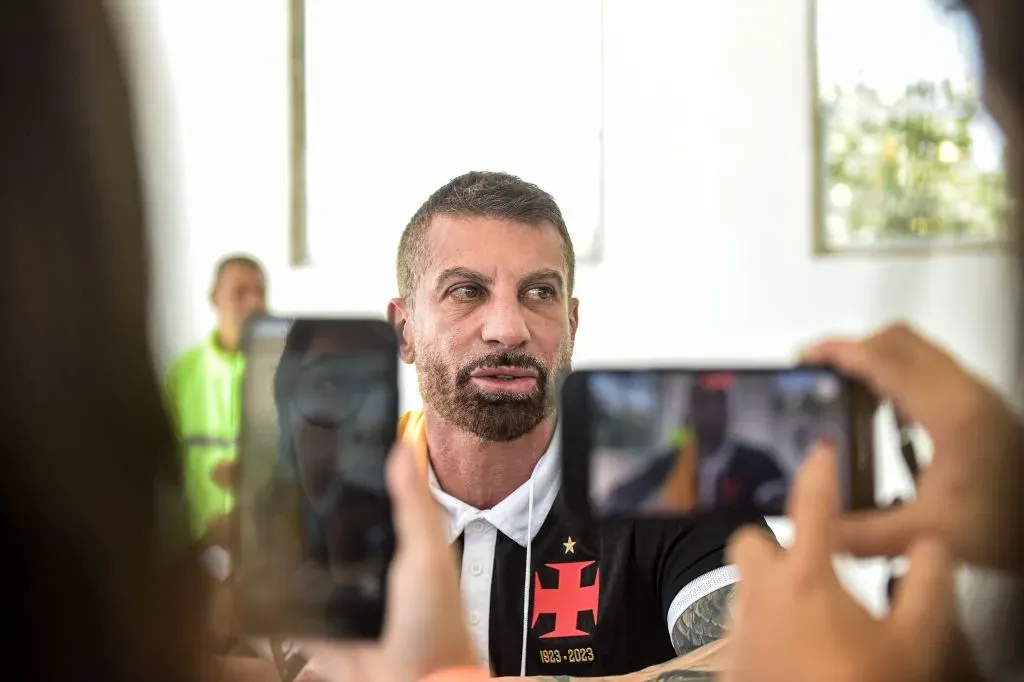 Pedrinho, presidente do Vasco, é sincero sobre contrato da SAF | Foto: Thiago Ribeiro/AGIF