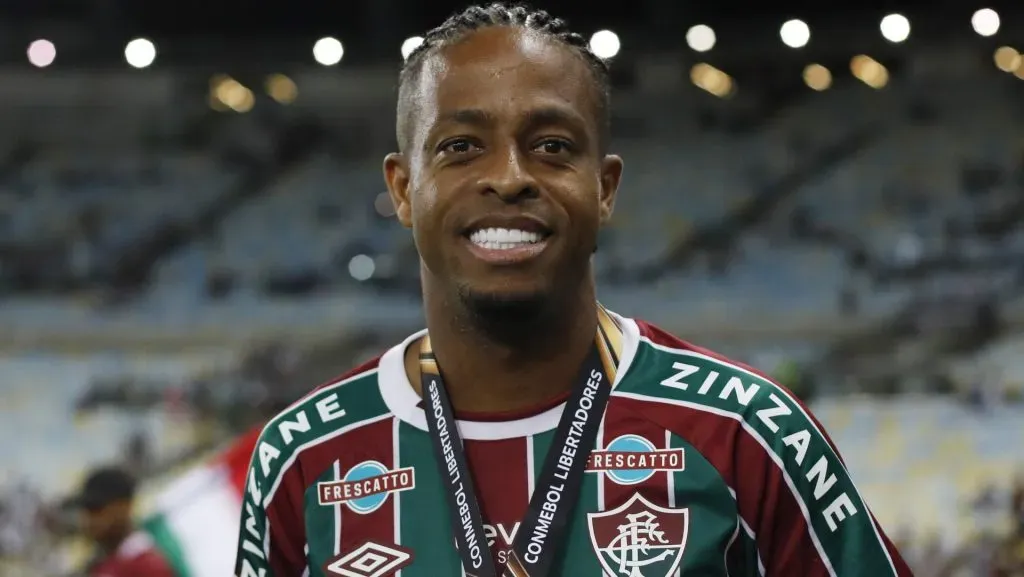 Keno foi campeão da Libertadores pelo Fluminense. (Photo by Ricardo Moreira/Getty Images)