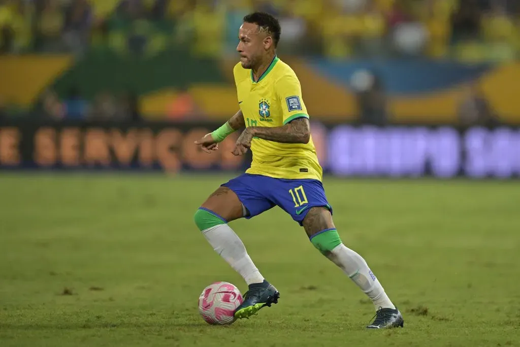 Neymar Jr. of Brazil (Photo by Pedro Vilela/Getty Images)