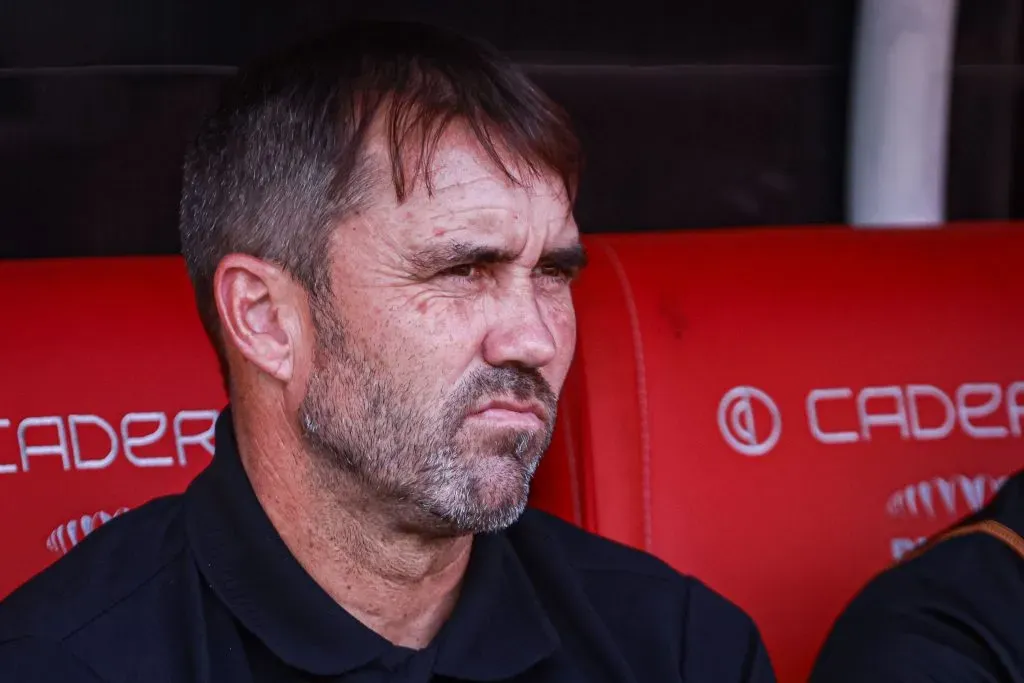 Coudet, técnico do Inter. Foto: Maxi Franzoi/AGIF