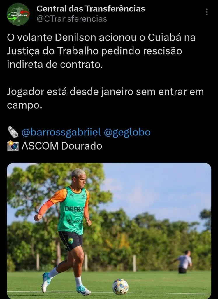 Repercussão via Twitter