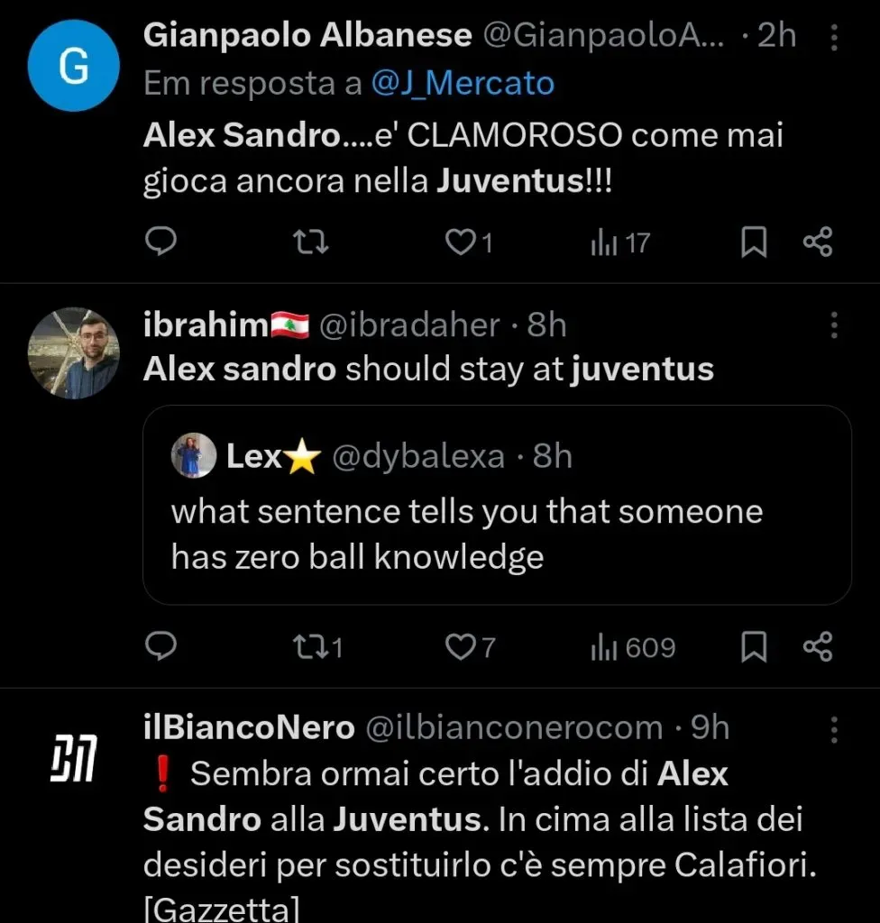 Repercussão via Twitter