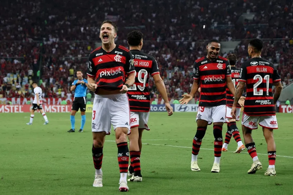 Leo Ortiz of Flamengo (Photo by Wagner Meier/Getty Images)