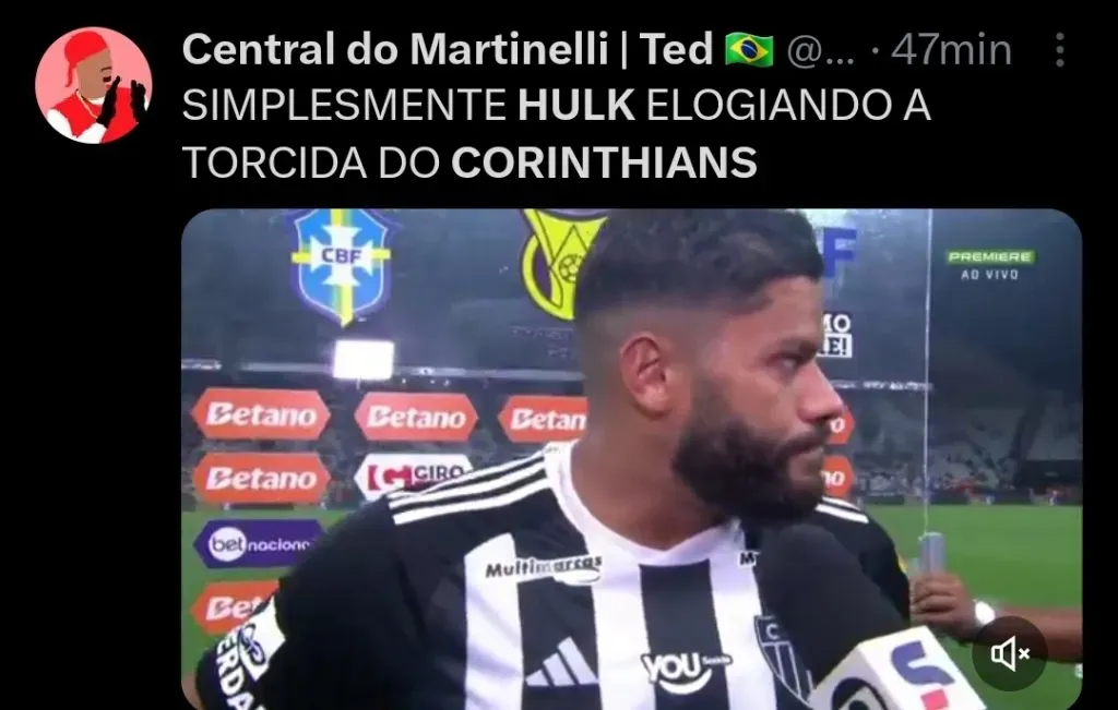 Repercussão via Twitter