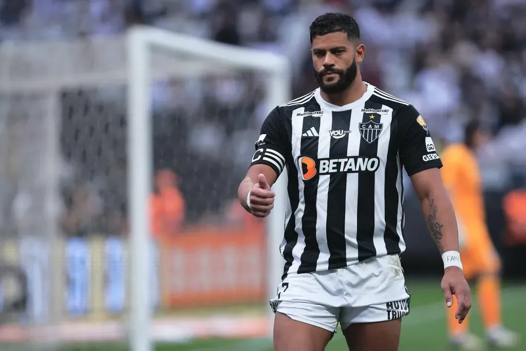 Hulk na partida de hoje. Foto: Ettore Chiereguini/AGIF