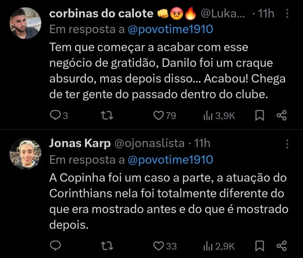 Repercussão via Twitter