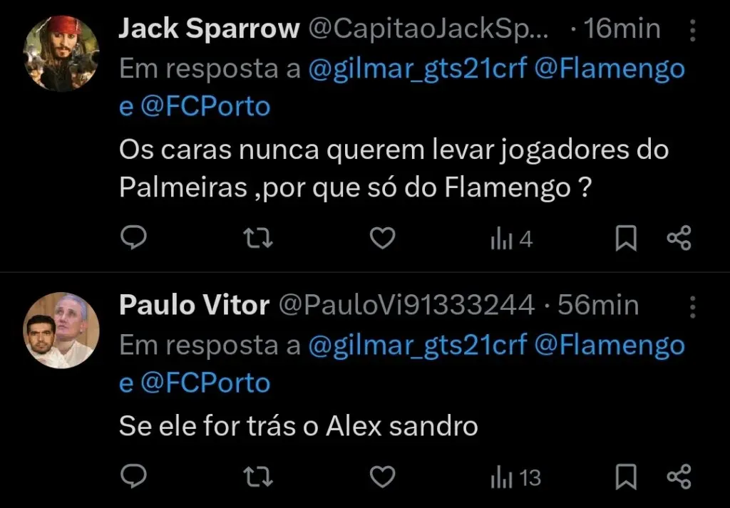 Repercussão via Twitter