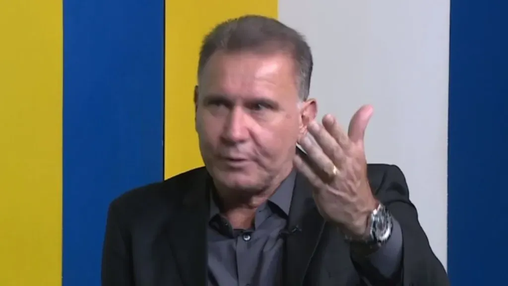 Seneme dispara contra erro do VAR. Foto: Reprodução CBF