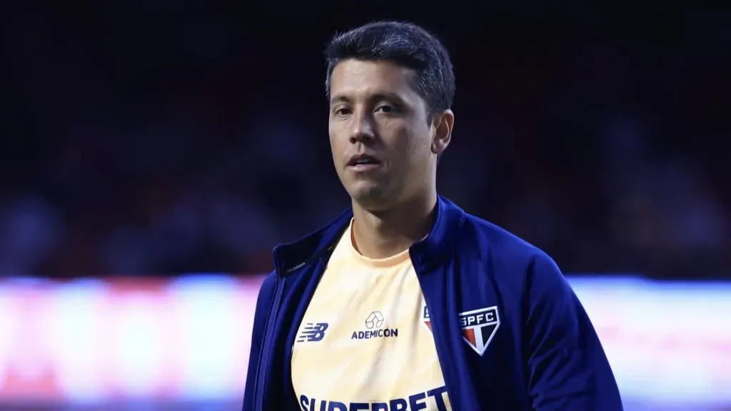 Thiago Caprini vive pressão no São Paulo . Foto: Marcello Zambrana/AGIF